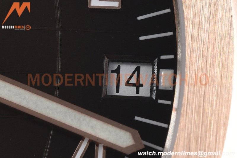 Patek Philippe - Aquanaut 5167R 40mm Tungsten Gain Weight RG/RU Brown/Num CTF A324