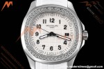 Patek Philippe - Aquanaut 5267 38.8mm SS/RU Dia/Num White Dial ZF Swiss Qtz | 파텍 필립 - 아쿠아넛 5267 38.8mm SS/RU 직경/숫자 화이트 다이얼 ZF 스위스 Qtz