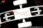 Patek Philippe - Aquanaut 5267 38.8mm SS/RU Dia/Num White Dial ZF Swiss Qtz | 파텍 필립 - 아쿠아넛 5267 38.8mm SS/RU 직경/숫자 화이트 다이얼 ZF 스위스 Qtz