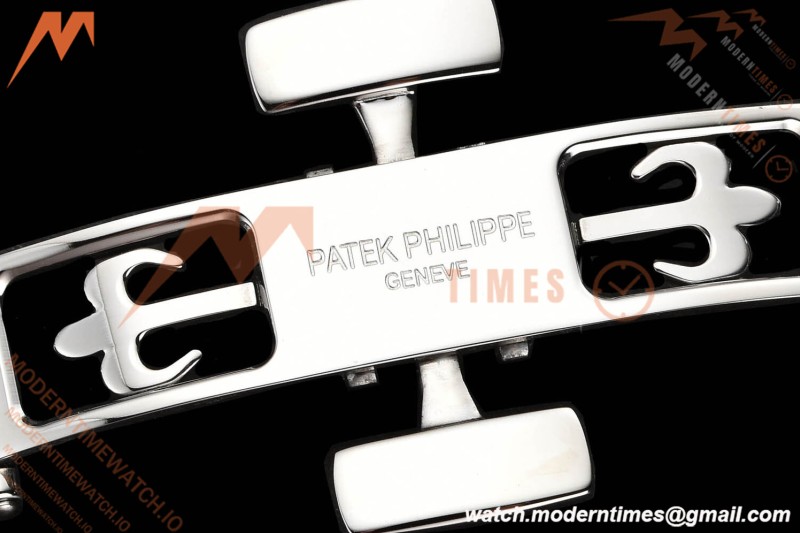 Patek Philippe - Aquanaut 5267 38.8mm SS/RU Dia/Num White Dial ZF Swiss Qtz | 파텍 필립 - 아쿠아넛 5267 38.8mm SS/RU 직경/숫자 화이트 다이얼 ZF 스위스 Qtz