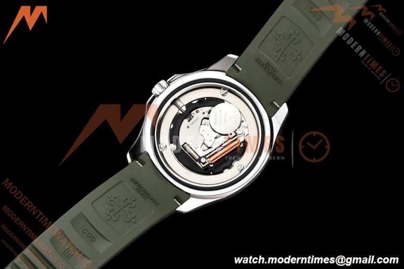 Patek Philippe - Aquanaut 5267 38.8mm SS/RU Dia/Num Green Dial ZF Swiss Qtz