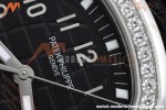 Patek Philippe - Aquanaut 5267 38.8mm SS/RU Dia/Num Black Dial ZF Swiss Qtz