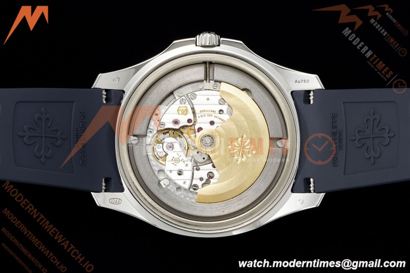Patek Philippe - Aquanaut 5168G Gain Weight 42mm SS/RU Gradient Blue Dial APW A324