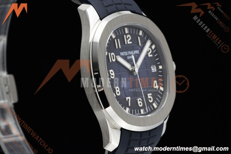Patek Philippe - Aquanaut 5168G Gain Weight 42mm SS/RU Gradient Blue Dial APW A324