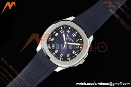 Patek Philippe - Aquanaut 5168G Gain Weight 42mm SS/RU Gradient Blue Dial APW A324