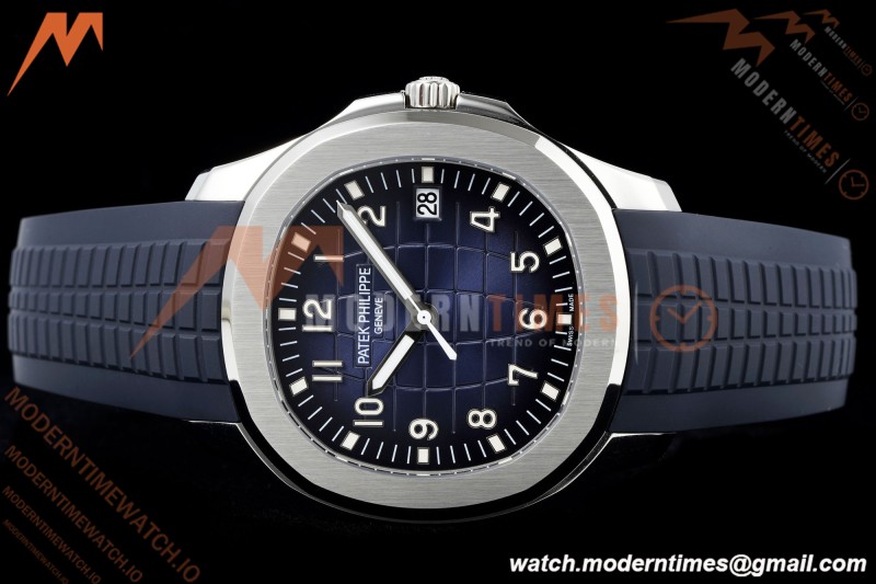 Patek Philippe - Aquanaut 5168G Gain Weight 42mm SS/RU Gradient Blue Dial APW A324