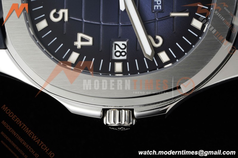 Patek Philippe - Aquanaut 5168G Gain Weight 42mm SS/RU Gradient Blue Dial APW A324