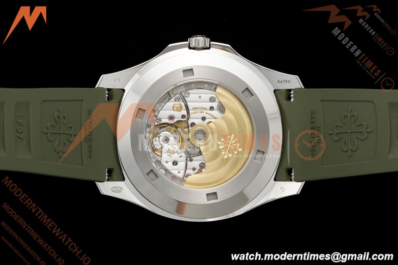 Patek Philippe - Aquanaut 5168G Gain Weight 42mm SS/RU Avocado Green Dial APW A324 | 파텍 필립 - 아쿠아넛 5168G 게인 웨이트 42mm SS/RU 아보카도 그린 다이얼 APW A324