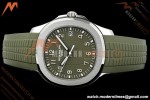 Patek Philippe - Aquanaut 5168G Gain Weight 42mm SS/RU Avocado Green Dial APW A324 | 파텍 필립 - 아쿠아넛 5168G 게인 웨이트 42mm SS/RU 아보카도 그린 다이얼 APW A324