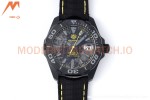 Tag Heuer - Aquaracer Caliber 5 41mm PVD/NY Carbon Black/Yelw TARF SW200