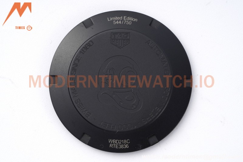 Tag Heuer - Aquaracer Caliber 5 41mm PVD/NY Carbon Black/Yelw TARF SW200