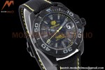 Tag Heuer - Aquaracer Caliber 5 41mm PVD/NY Carbon Black/Yelw TARF SW200