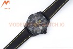 Tag Heuer - Aquaracer Caliber 5 41mm PVD/NY Carbon Black/Yelw TARF SW200