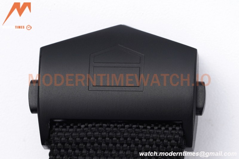 Tag Heuer - Aquaracer Caliber 5 41mm PVD/NY Carbon Black/Yelw TARF SW200