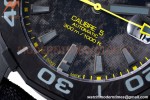 Tag Heuer - Aquaracer Caliber 5 41mm PVD/NY Carbon Black/Yelw TARF SW200