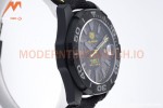 Tag Heuer - Aquaracer Caliber 5 41mm PVD/NY Carbon Black/Yelw TARF SW200