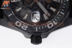 Tag Heuer - Aquaracer Caliber 5 41mm PVD/NY Carbon Black/Gold TARF SW200