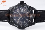 Tag Heuer - Aquaracer Caliber 5 41mm PVD/NY Carbon Black/Gold TARF SW200