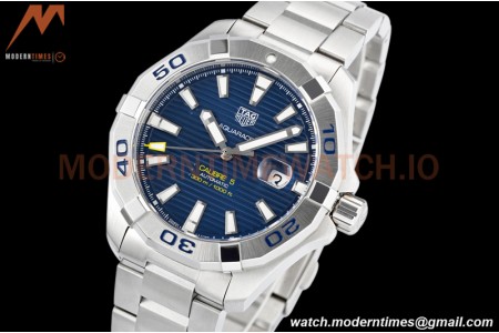 Tag Heuer - Aquaracer Caliber 5 43mm SS/SS Blue TARF SW200