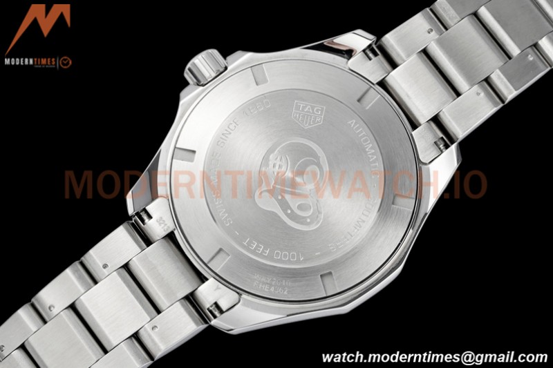Tag Heuer - Aquaracer Caliber 5 43mm SS/SS White TARF SW200