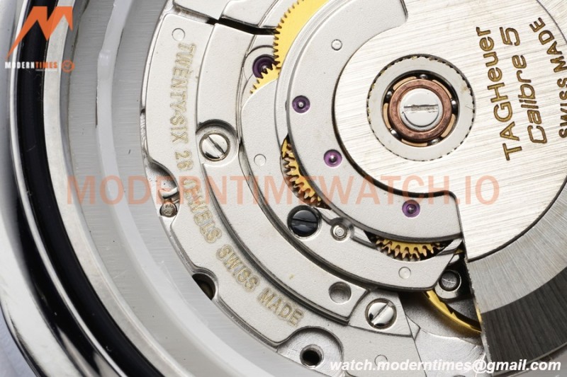 Tag Heuer - Aquaracer Caliber 5 41mm SS/SS Black TARF SW200