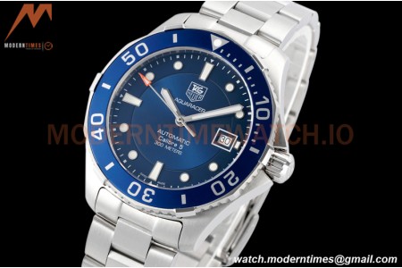 Tag Heuer - Aquaracer Caliber 5 41mm SS/SS Blue TARF SW200