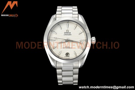 Omega - Seamaster Aqua Terra 150m 34mm Ladies SS/SS White VSF A8800