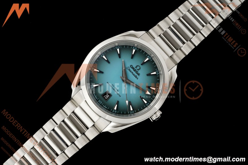 Omega - Seamaster Aqua Terra 150m 38mm SS/SS Turquoise Dial VSF A8800