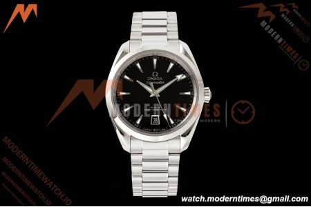 Omega - Seamaster Aqua Terra 150m 38mm SS/SS Black VSF A8800 | 오메가 - 씨마스터 아쿠아 테라 150m 38mm 스테인리스 스틸/스테인리스 스틸 블랙 VSF A8800
