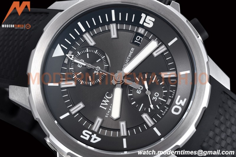 IWC - Aquatimer Chronograph Sharks Edition 44mm SS/RU Grey V6F A7750