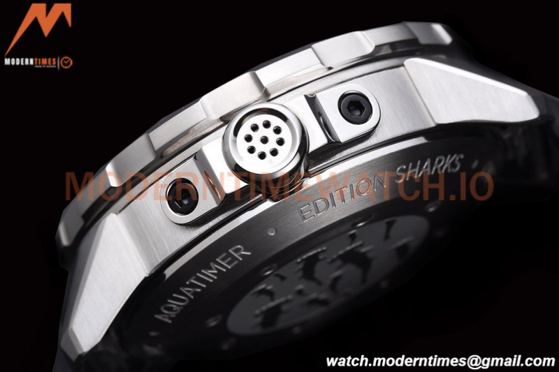 IWC - Aquatimer Chronograph Sharks Edition 44mm SS/RU Grey V6F A7750