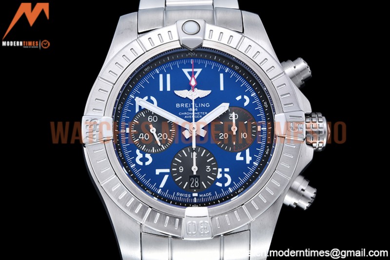 Breitling - Avenger B01 Chrono 45mm SS/SS Blue/Num BLS A7750
