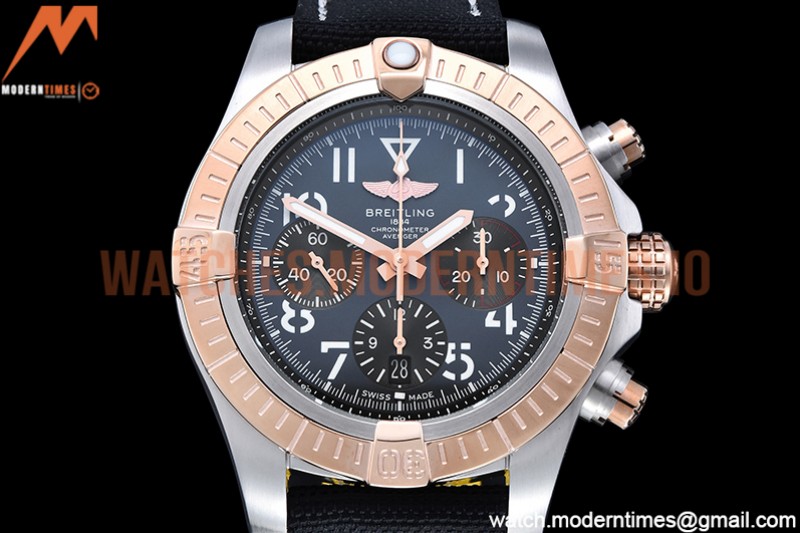 Breitling - Avenger B01 Chrono 45mm RG/SS/LE Grey/Num BLS A7750