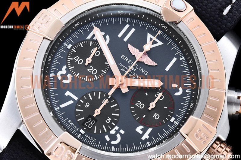 Breitling - Avenger B01 Chrono 45mm RG/SS/LE Grey/Num BLS A7750