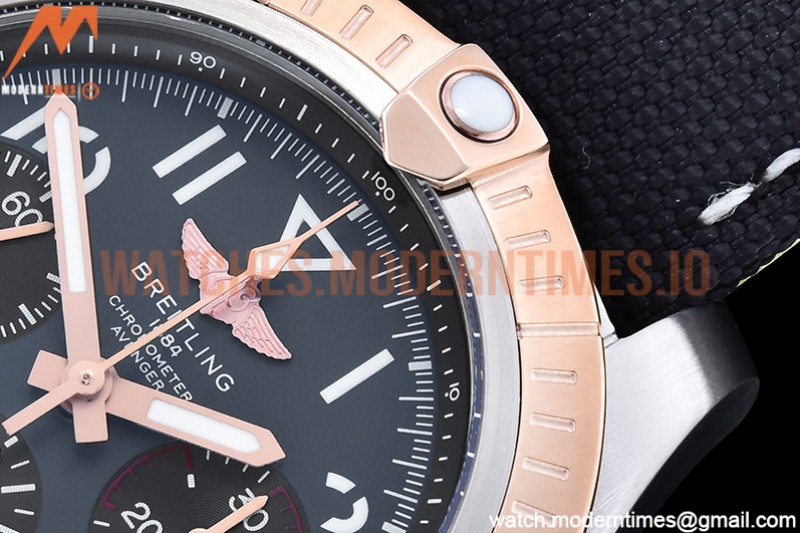 Breitling - Avenger B01 Chrono 45mm RG/SS/LE Grey/Num BLS A7750