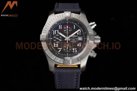 Breitling - Avenger Bandit Chronograph 45mm TI/NY Grey/Num TF A7750