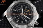 Breitling - Avenger Chronograph 45mm SS/NY Black/Stk TF A7750