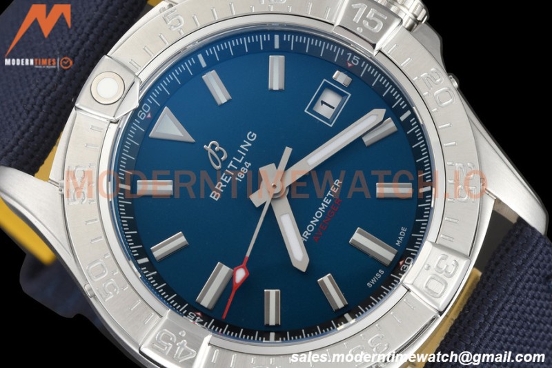 Breitling - Avenger Automatic 42mm SS/NY Blue/Stk BLSF A2824