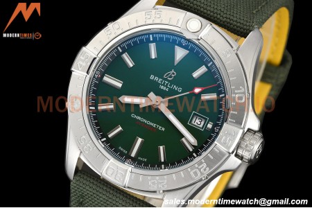 Breitling - Avenger Automatic 42mm SS/NY Green/Stk BLSF A2824