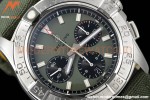 Breitling - Avenger B01 Chrono 44mm SS/NY Grn/Stk BLSF A7750 MOD
