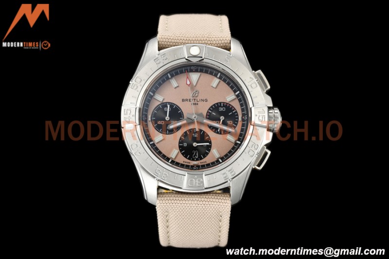 Breitling - Avenger B01 Chrono 44mm SS/NY Beig/Stk BLSF A7750 MOD