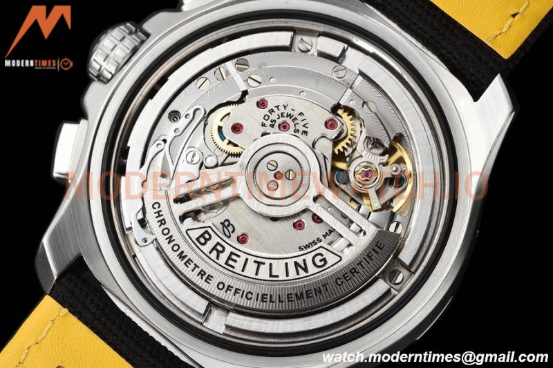 Breitling - Avenger B01 Chrono 44mm SS/NY Blk/Stk BLSF A7750 MOD