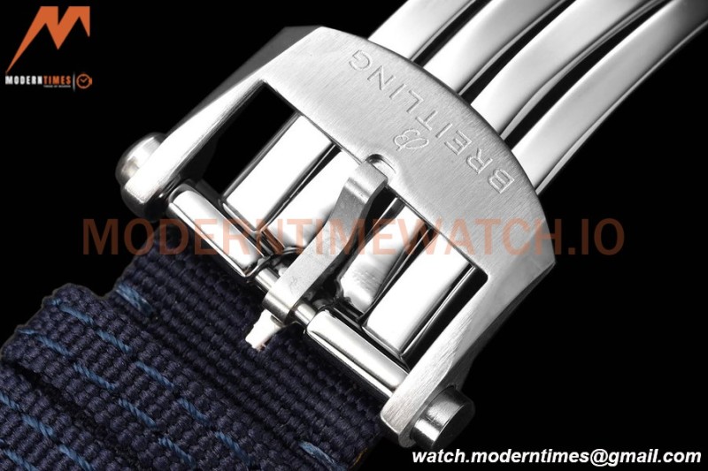 Breitling - Avenger B01 Chrono 44mm SS/NY Blu/Stk BLSF A7750 MOD