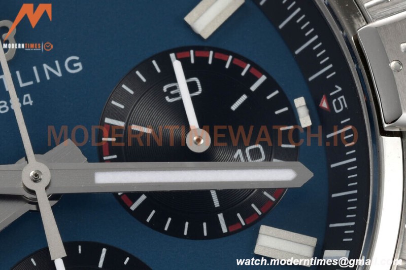 Breitling - Avenger B01 Chrono 44mm SS/NY Blu/Stk BLSF A7750 MOD