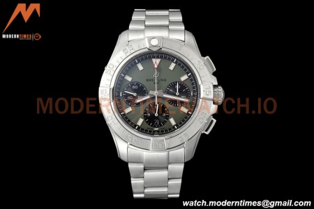 Breitling - Avenger B01 Chrono 44mm SS/SS Grn/Stk BLSF A7750 MOD