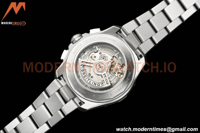 Breitling - Avenger B01 Chrono 44mm SS/SS Grn/Stk BLSF A7750 MOD