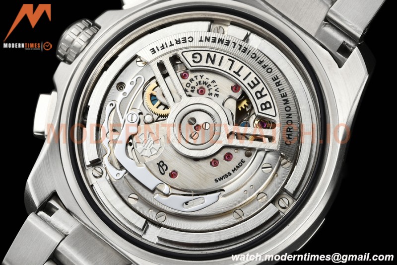Breitling - Avenger B01 Chrono 44mm SS/SS Blk/Stk BLSF A7750 MOD