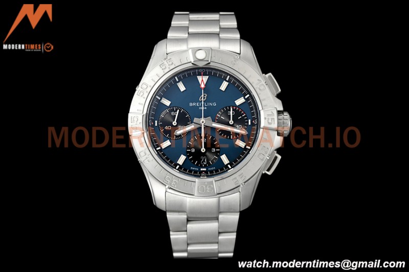 Breitling - Avenger B01 Chrono 44mm SS/SS Blu/Stk BLSF A7750 MOD