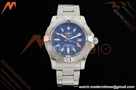 Breitling - Avenger Automatic 43mm SS/SS Blue/Stk TF V2 A2824