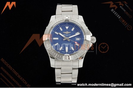 Breitling - Avenger Automatic 43mm SS/SS Blue/Stk TF V2 A2824